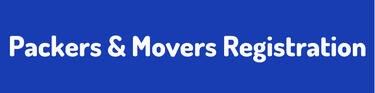 Packers & Movers Registration